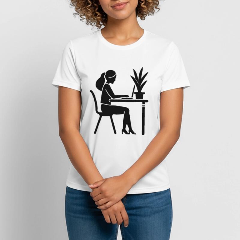 Learning, Studying, Working Women's Breathable T-Shirt
