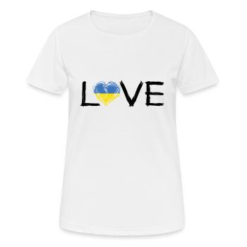 Love Home Home Roots Home Country Pride Ukraine png - Women's Breathable T-Shirt - white - Front - AI Model Female 172 dark (172cm)