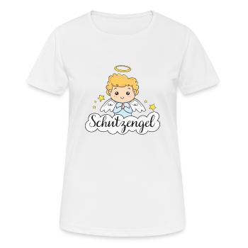 Schutzengel - Frauen T-Shirt atmungsaktiv - Weiß - Vorne - AI Model Female 172 dark (172cm)