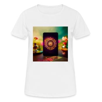 La roue de la fortune - T-shirt respirant Femme - blanc - Devant - AI Model Female 172 dark (172cm)