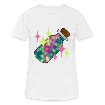 fairy dust - Women's Breathable T-Shirt - white - Front - AI Model Female 172 dark (172cm)