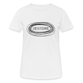 Wortklauberei Krickel - Bandsalatgourmand 1 - Frauen T-Shirt atmungsaktiv - Weiß - Vorne - AI Model Female 172 dark (172cm)