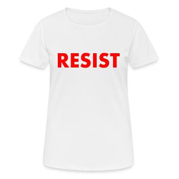 Resist - T-shirt respirant Femme - blanc - Devant - AI Model Female 172 dark (172cm)