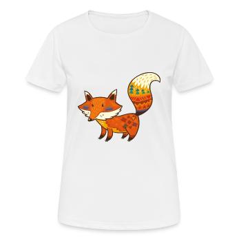 Wildtiere - Frauen T-Shirt atmungsaktiv - Weiß - Vorne - AI Model Female 172 dark (172cm)