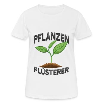 Gärtner - Frauen T-Shirt atmungsaktiv - Weiß - Vorne - AI Model Female 172 dark (172cm)