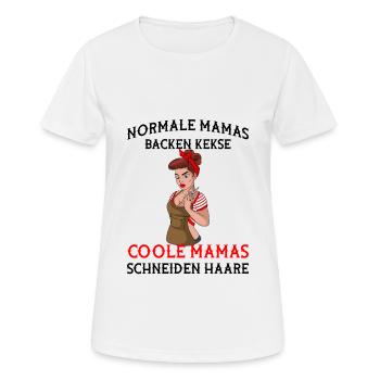 Friseurin - Frauen T-Shirt atmungsaktiv - Weiß - Vorne - AI Model Female 172 dark (172cm)