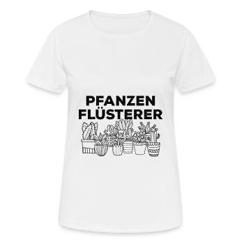 Gärtner - Frauen T-Shirt atmungsaktiv - Weiß - Vorne - AI Model Female 172 dark (172cm)