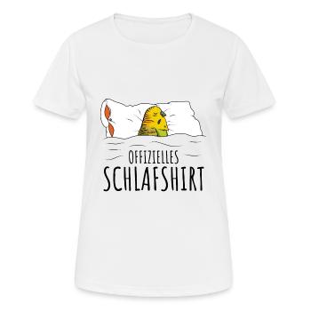 Wellensittich - Frauen T-Shirt atmungsaktiv - Weiß - Vorne - AI Model Female 172 dark (172cm)