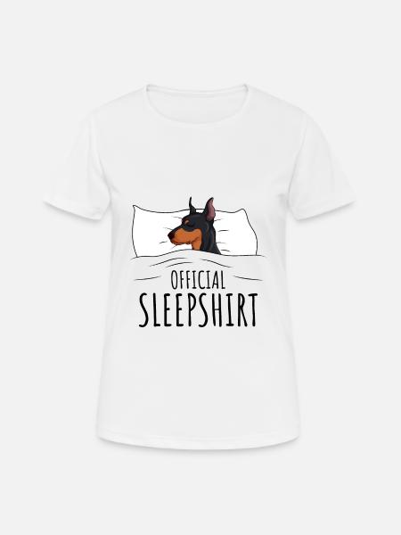 Doberman - Women's Breathable T-Shirt - white