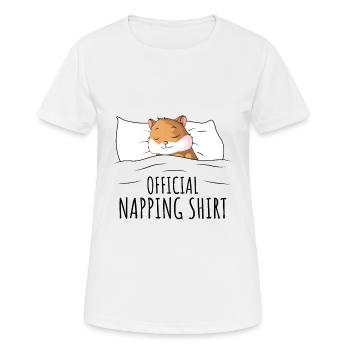 Meerschweinchen - Frauen T-Shirt atmungsaktiv - Weiß - Vorne - AI Model Female 172 dark (172cm)