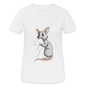 Rats - Women's Breathable T-Shirt - white - Front - AI Model Female 172 dark (172cm)