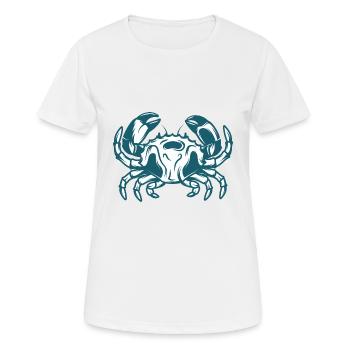 Meerestiere - Frauen T-Shirt atmungsaktiv - Weiß - Vorne - AI Model Female 172 dark (172cm)