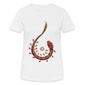 Dragon Boat - T-shirt respirant Femme - blanc - Devant - AI Model Female 172 dark (172cm)