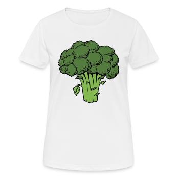 brocoli - T-shirt respirant Femme - blanc - Devant - AI Model Female 172 dark (172cm)