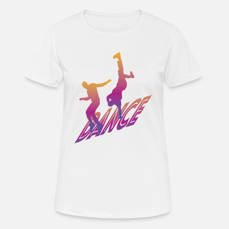 Dance - Women's Breathable T-Shirt - white