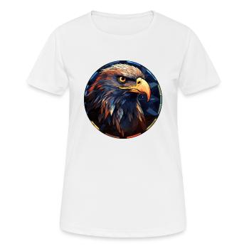 Aigle - T-shirt respirant Femme - blanc - Devant - AI Model Female 172 dark (172cm)
