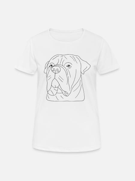 Bullmastiff - Frauen T-Shirt atmungsaktiv - Weiß