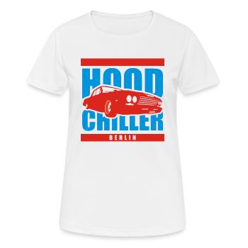 Low Rider Berlin capot Chiller - T-shirt respirant Femme - blanc - Devant - AI Model Female 172 dark (172cm)