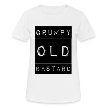Grumpy - Women's Breathable T-Shirt - white - Front - AI Model Female 172 dark (172cm)