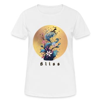 Bliss - Women's Breathable T-Shirt - white - Front - AI Model Female 172 dark (172cm)