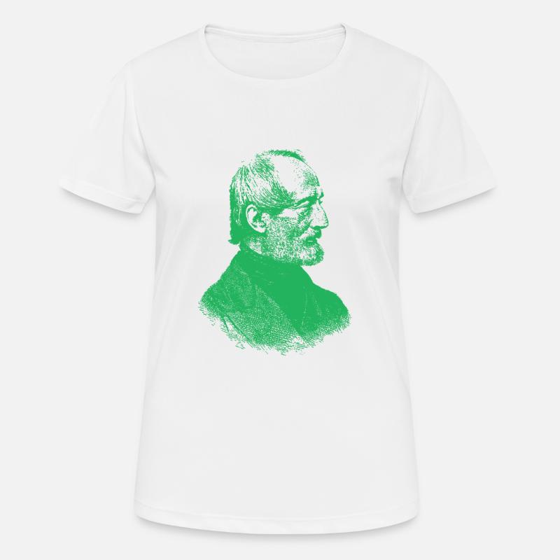 Giuseppe Mazzini - Women's Breathable T-Shirt - white
