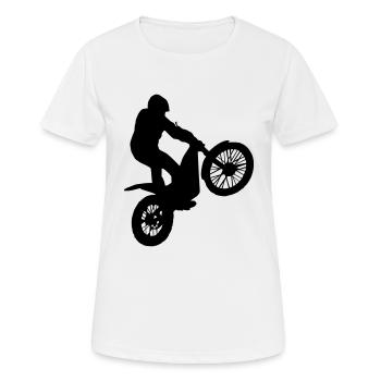 Trial - Women's Breathable T-Shirt - white - Front - AI Model Female 172 dark (172cm)