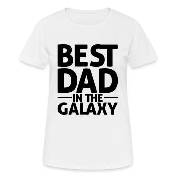 papa - T-shirt respirant Femme - blanc - Devant - AI Model Female 172 dark (172cm)
