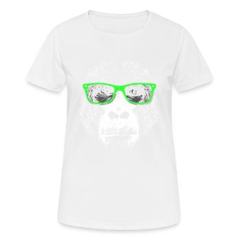 Gorilla - Women's Breathable T-Shirt - white - Front - AI Model Female 172 dark (172cm)