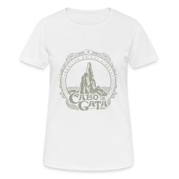 Meerjungfrauen-Riff - Frauen T-Shirt atmungsaktiv - Weiß - Vorne - AI Model Female 172 dark (172cm)