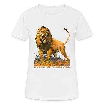 Wildtiere - Frauen T-Shirt atmungsaktiv - Weiß - Vorne - AI Model Female 172 dark (172cm)