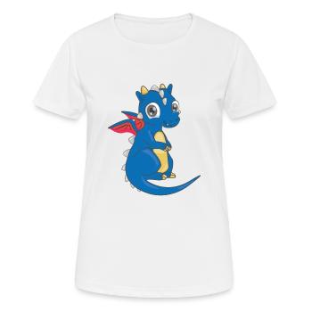Baby Dragon - Women's Breathable T-Shirt - white - Front - AI Model Female 172 dark (172cm)