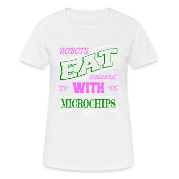 birthday present birthday present idea humor - Women's Breathable T-Shirt - white - Front - AI Model Female 172 dark (172cm)