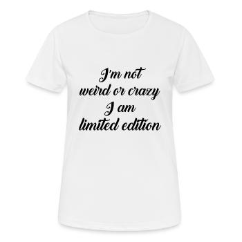 limited_edition - T-shirt respirant Femme - blanc - Devant - AI Model Female 172 dark (172cm)