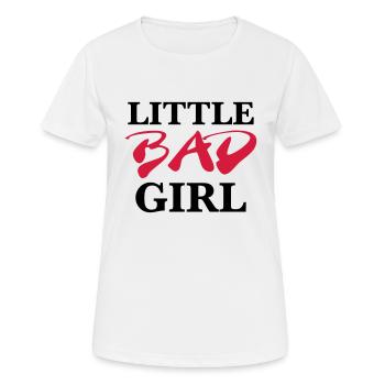 Little bad girl - Women's Breathable T-Shirt - white - Front - AI Model Female 172 dark (172cm)