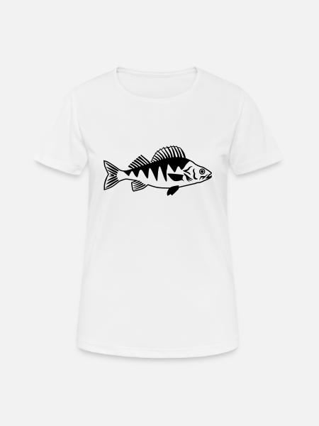 Perche - T-shirt respirant Femme - blanc