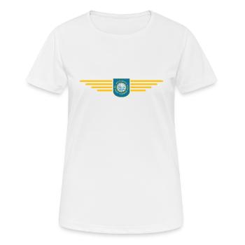 T-shirt de fan du Dakota du Sud – Pour les vrais fans ! - T-shirt respirant Femme - blanc - Devant - AI Model Female 172 dark (172cm)