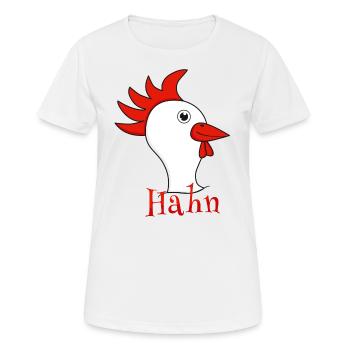 Chemise partenaire Coq - T-shirt respirant Femme - blanc - Devant - AI Model Female 172 dark (172cm)