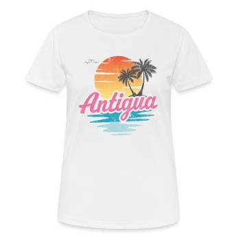 Antigua - Women's Breathable T-Shirt - white - Front - AI Model Female 172 dark (172cm)