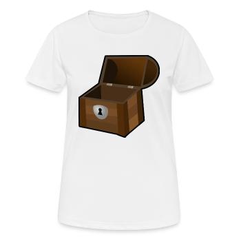 bateau pirate bateau bateau pirate skull3 - T-shirt respirant Femme - blanc - Devant - AI Model Female 172 dark (172cm)