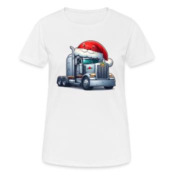 American Lorry Truck - Women's Breathable T-Shirt - white - Front - AI Model Female 172 dark (172cm)