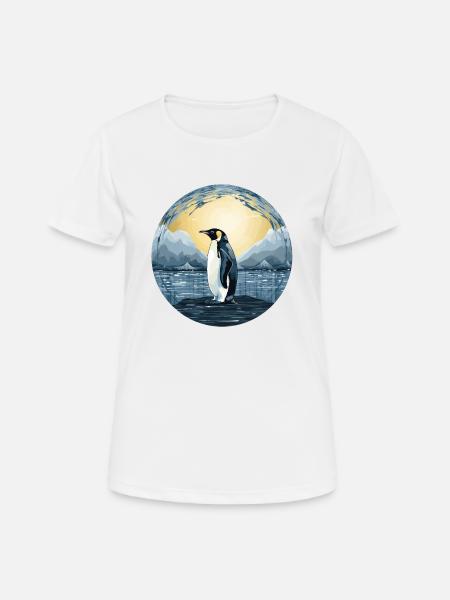 Pingouin - T-shirt respirant Femme - blanc