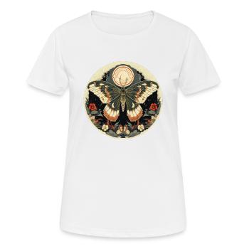 Mite - T-shirt respirant Femme - blanc - Devant - AI Model Female 172 dark (172cm)