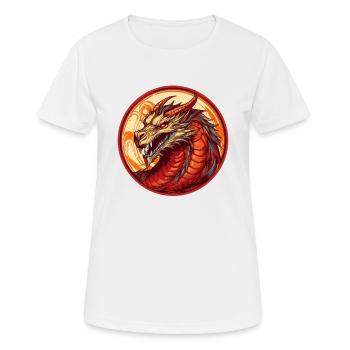 Dragon - Women's Breathable T-Shirt - white - Front - AI Model Female 172 dark (172cm)