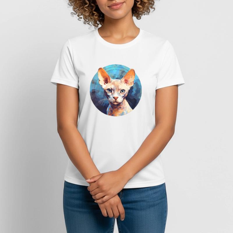 Devon Rex Cat Women's Breathable T-Shirt