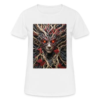Spooky Plants 1.16 - Women's Breathable T-Shirt - white - Front - AI Model Female 172 dark (172cm)
