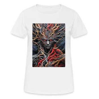 Spooky Plants 1.11 - Women's Breathable T-Shirt - white - Front - AI Model Female 172 dark (172cm)