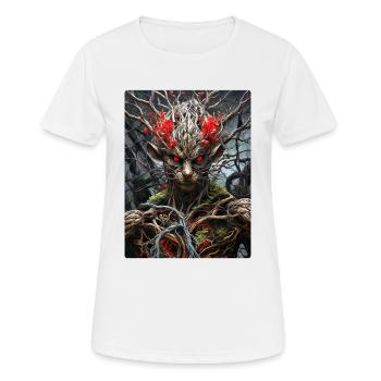 Souris Plantes Effrayantes 1.7 - T-shirt respirant Femme - blanc - Devant - AI Model Female 172 dark (172cm)