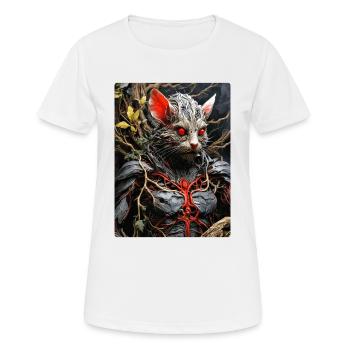Souris Plantes Effrayantes 1.3 - T-shirt respirant Femme - blanc - Devant - AI Model Female 172 dark (172cm)