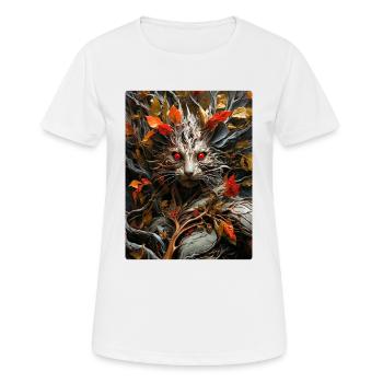 Creepy Plants Mouse 1.4 - Women's Breathable T-Shirt - white - Front - AI Model Female 172 dark (172cm)