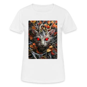 Plantes effrayantes Souris 1.5 - T-shirt respirant Femme - blanc - Devant - AI Model Female 172 dark (172cm)
